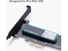 Akasa M.2 SSD to PCIe adapter card Tilbehør