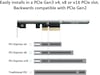 Akasa M.2 SSD to PCIe adapter card Tilbehør
