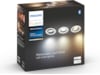 Philips Hue Milliskin white indbygningsspot (3-pak) Loftlampe