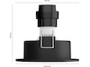 Philips Hue Centura indbygningsspot R (sort) Loftlampe