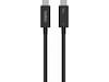 Belkin Connect Thunderbolt 4 kabel 1m (sort) USB-kabler