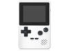 Gaming Tech CT-885 8-bit bærbar spillekonsol (hvid) Håndholdte spillekonsoller