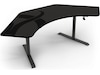 Arozzi Arena Angelo Gaming Desk (gun metal) Gamingdesk
