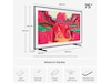 Samsung 75" The Frame Pro LS03FW Neo QLED 4K Smart TV (2025) 70 - 79 tommer TV