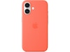 Apple iPhone 16 Silikone cover (mandarin) Mobilcover