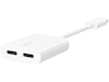Belkin USB-C Audio + Charge Adapter (hvid) Kabeladaptere og overgange