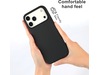 iiglo iPhone 17 Pro Max Magnetic Silikone cover (sort) Mobilcover