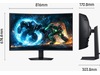 Samsung 37" 4K gamingskærm Odyssey S37FG75 Gamingskærme