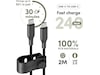 PanzerGlass Racing 240W USB-C kabel, 2m (sort) USB-kabler