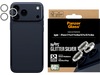 PanzerGlass iPhone 17 Pro / 17 Pro Max / 16 Pro / 16 Pro Max Hoops Linsebeskytter (glitter silver) Skærmbeskyttelse mobiltelefon