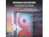 Corsair RS120-R ARGB PWM Reverse Ventilator 3pk (hvidt) Blæsere