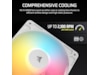 Corsair RS120-R ARGB PWM Reverse Ventilator 3pk (hvidt) Blæsere