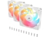 Corsair RS120-R ARGB PWM Reverse Ventilator 3pk (hvidt) Blæsere