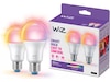 WiZ LED A-60 8,8W E27 RGB-pære 2pk LED-pærer & elpærer