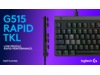 Logitech G515 TKL Rapid Gamingtastatur (sort) Gamingkeyboard
