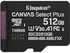Kingston microSDXC Canvas Select Plus 512GB Flash-hukommelse