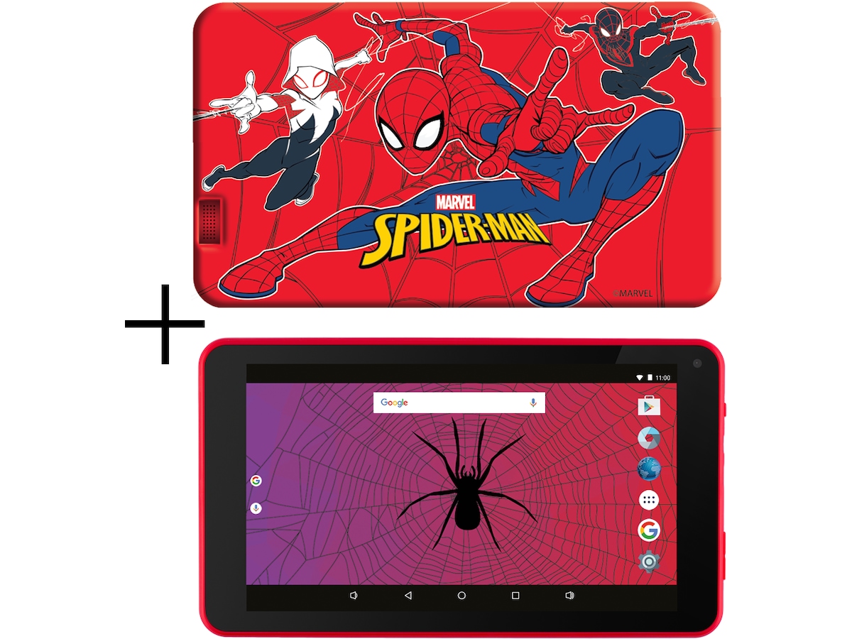 Tablet for børn med Spiderman cover Tablets Komplett.dk