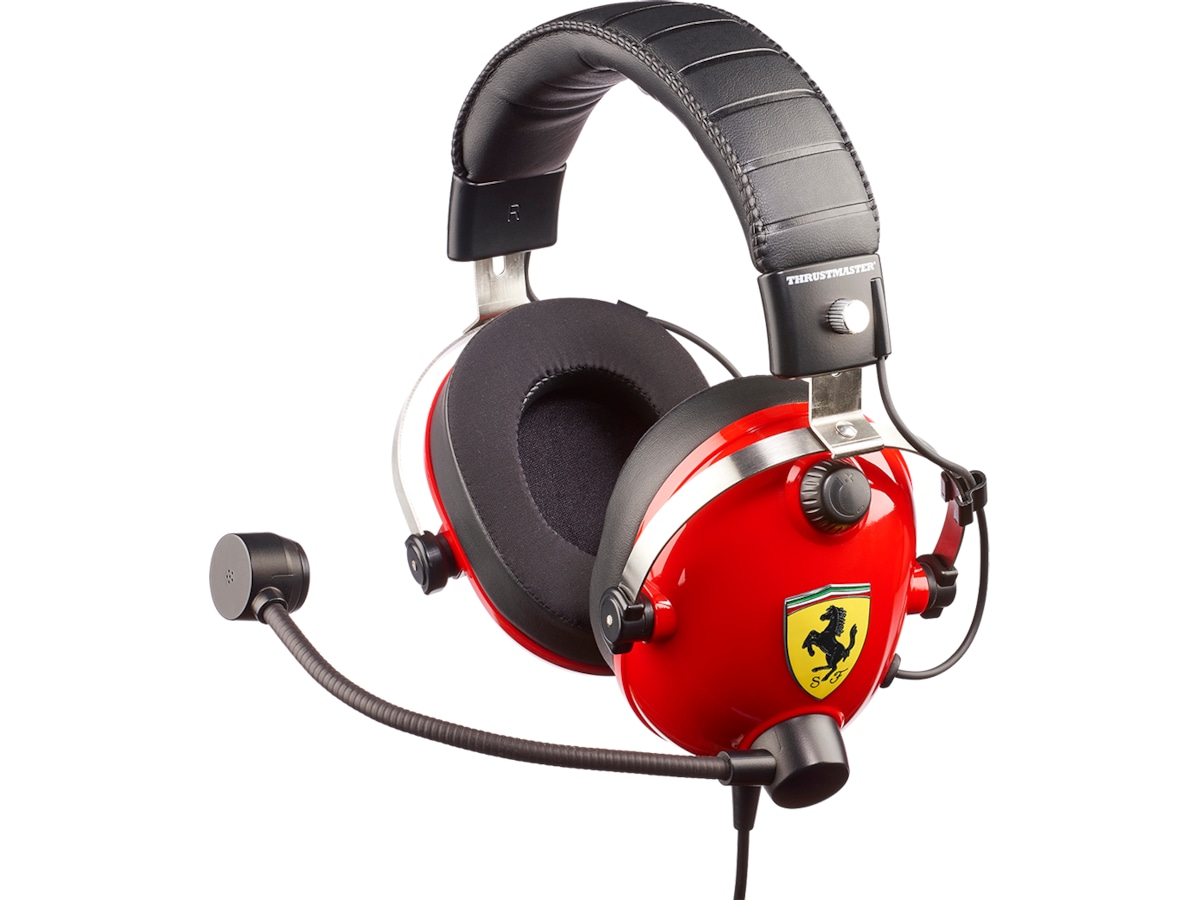 Thrustmaster T.Racing Ferrari Headset Gaming headset Komplett.dk