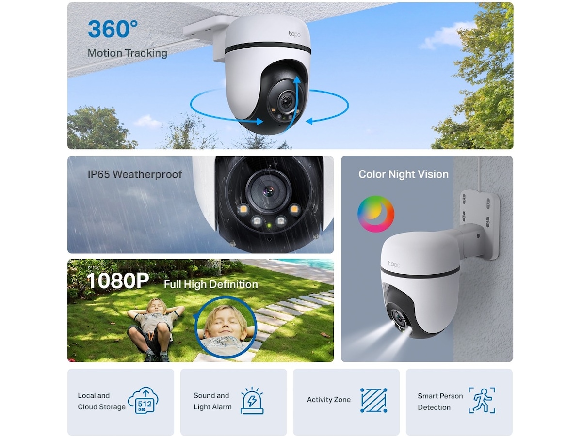 TP-Link Tapo C500 Overvågningskamera Overvågningskameraer