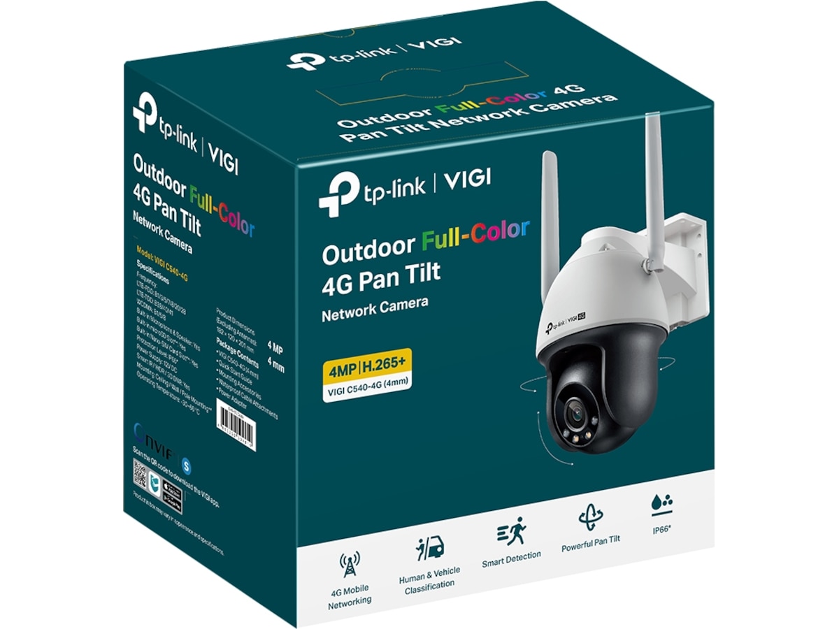 TP-Link VIGI C540-4G kamera Overvågningskameraer