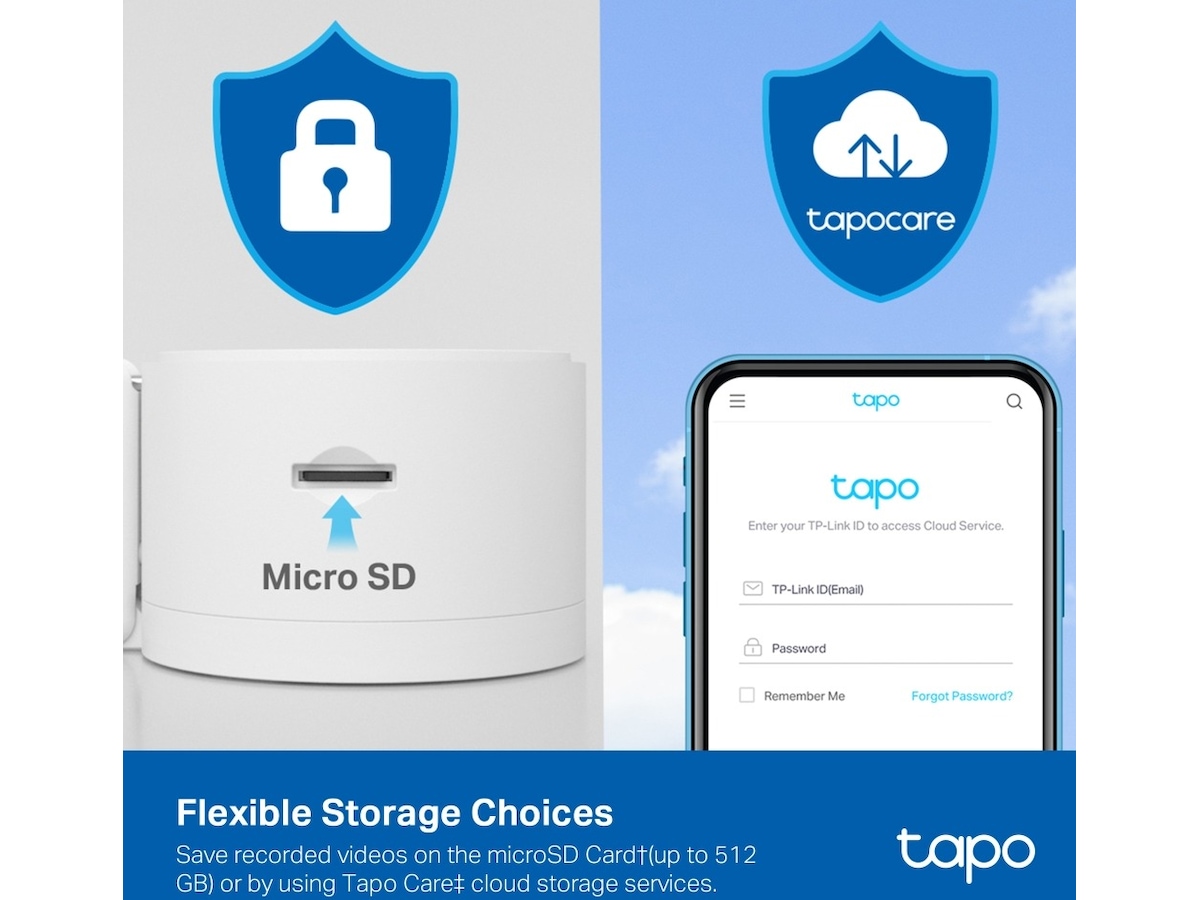 TP-Link Tapo C125 indendørs overvågningskamera Overvågningskameraer