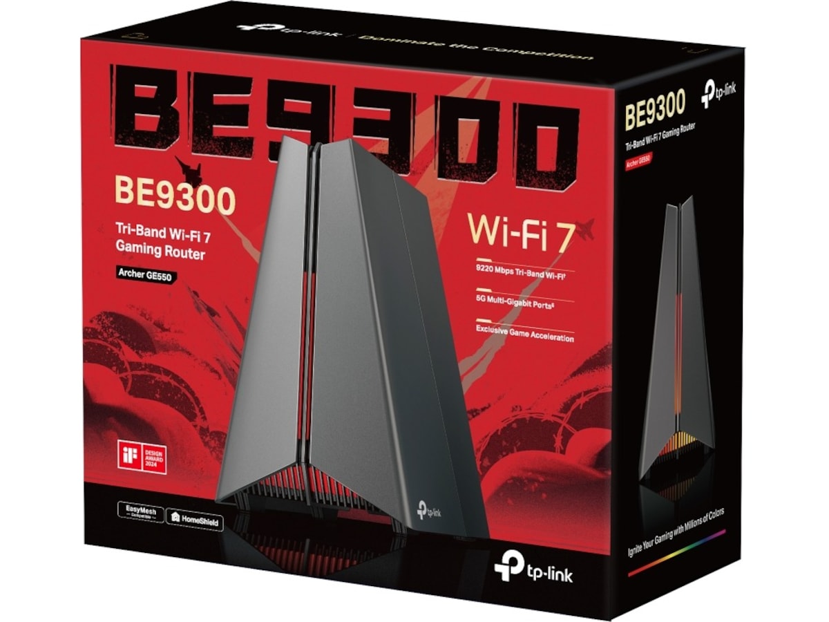 TP-Link Archer GE550 WiFi 7 gaming router Routere