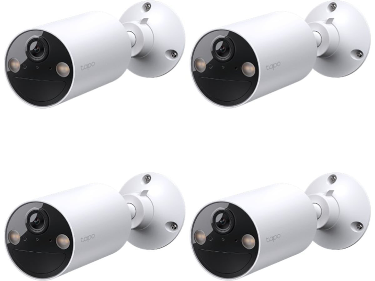 TP-Link Tapo C410 udendørs overvågningskamera 4-pack Overvågningskameraer