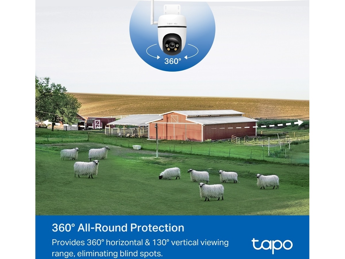 Tapo C501GW 4G overvågningskamera Overvågningskameraer