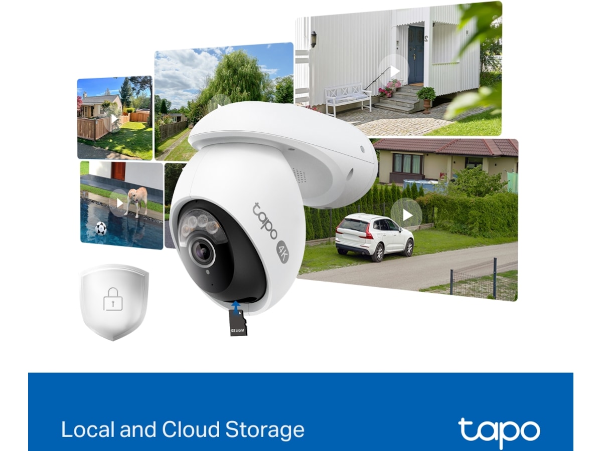 TP-Link Tapo C560WS 4K udendørs sikkerhedskamera Overvågningskameraer