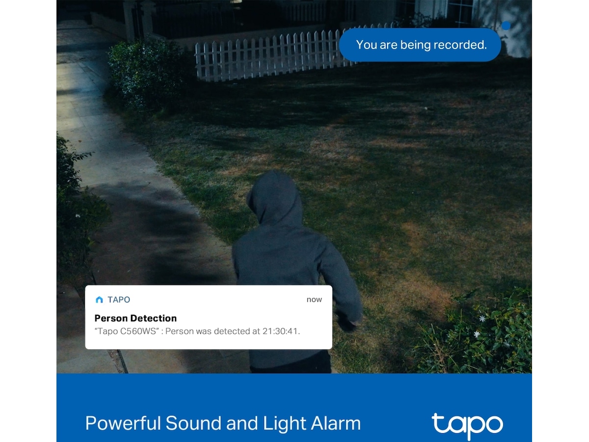 TP-Link Tapo C560WS 4K udendørs sikkerhedskamera Overvågningskameraer