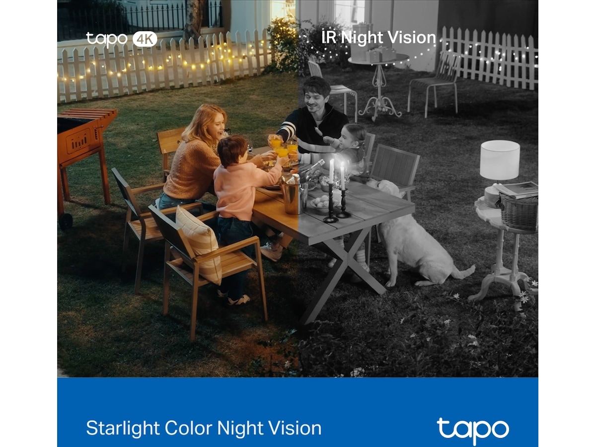 TP-Link Tapo C560WS 4K udendørs sikkerhedskamera Overvågningskameraer