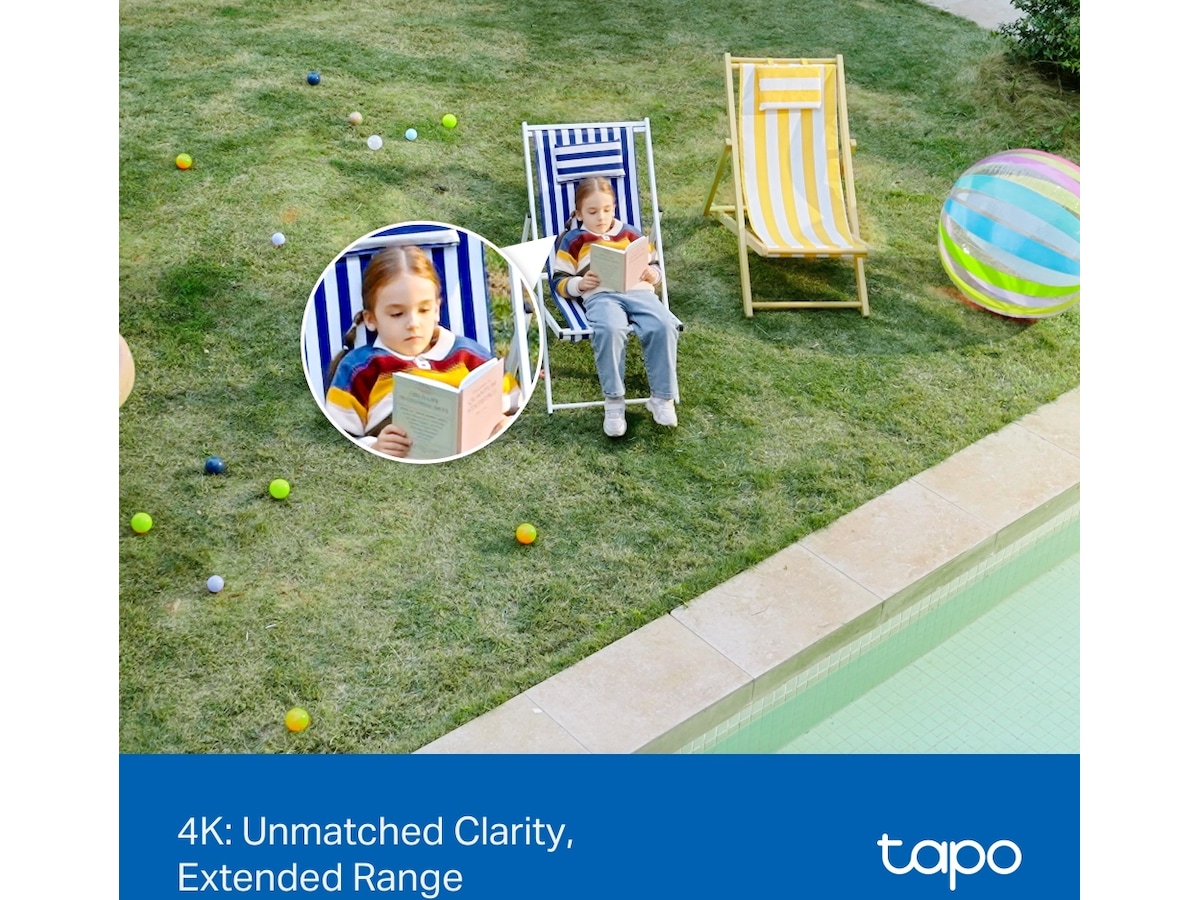 TP-Link Tapo C560WS 4K udendørs sikkerhedskamera Overvågningskameraer