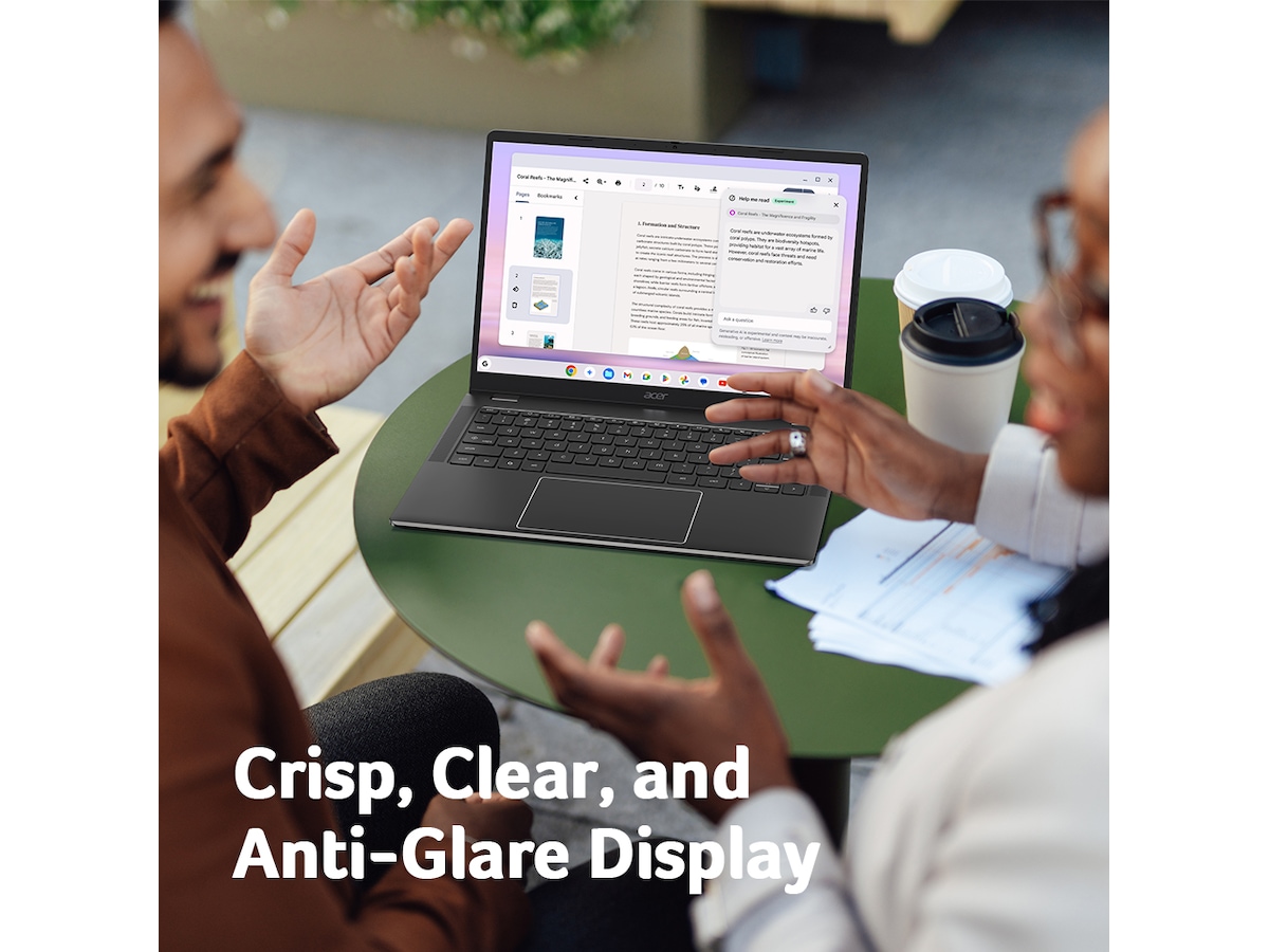 Acer Chromebook Plus 514 14" WUXGA PC - Bærbar / laptop