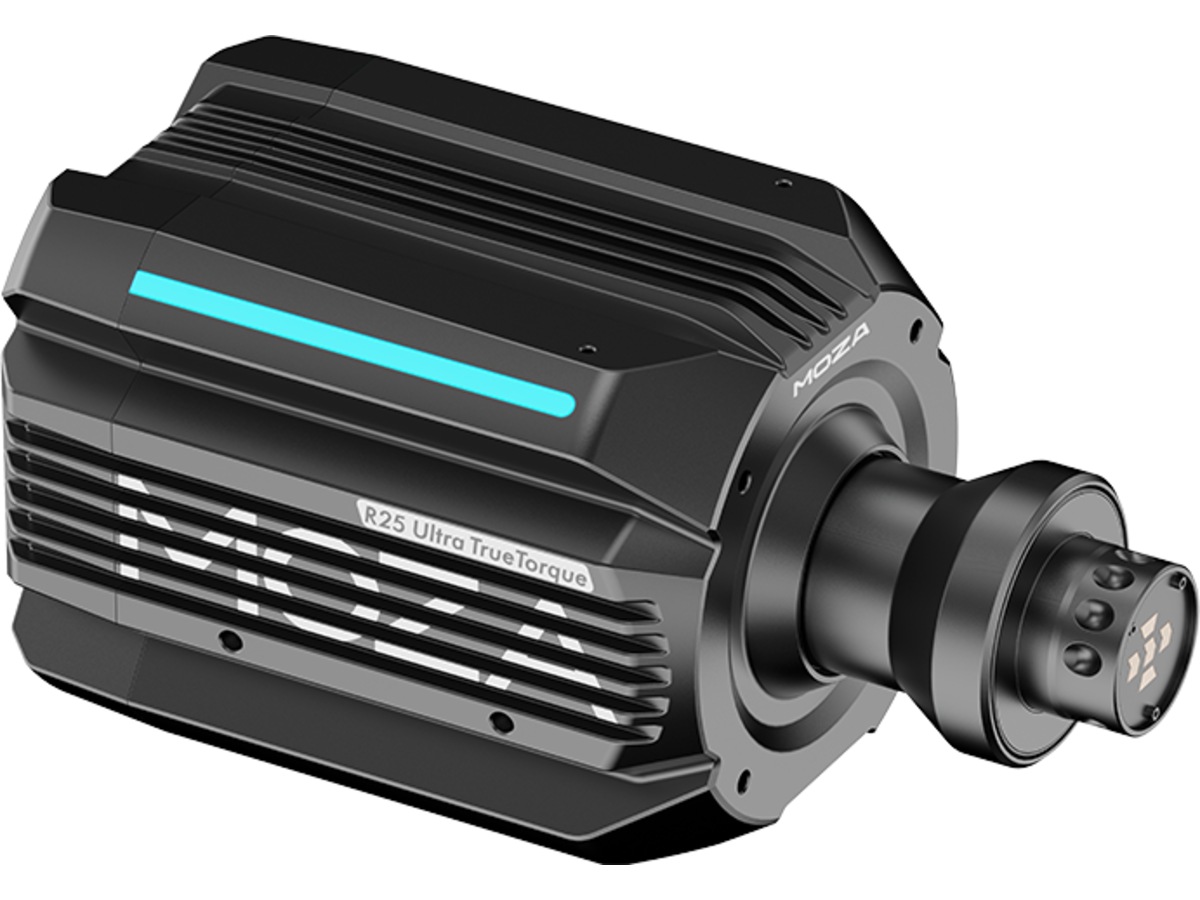 MOZA R25 Ultra True Torque DD Akselbase Rat og pedaler