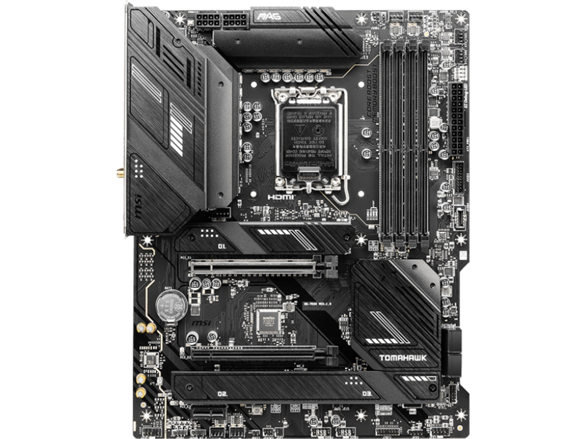 MSI MAG B760 Tomahawk WIFI DDR4 Bundkort Intel Socket