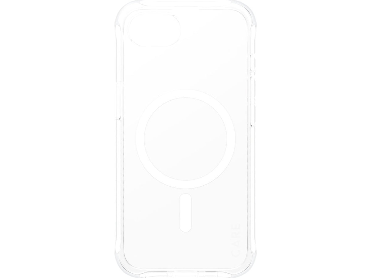 PanzerGlass CARE iPhone 16e Fashion MagSafe cover (gennemsigtig/hvid) Mobilcover