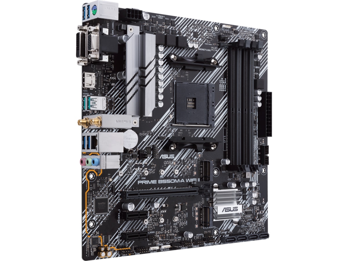 ASUS PRIME B550M-A WIFI II Bundkort AMD Socket