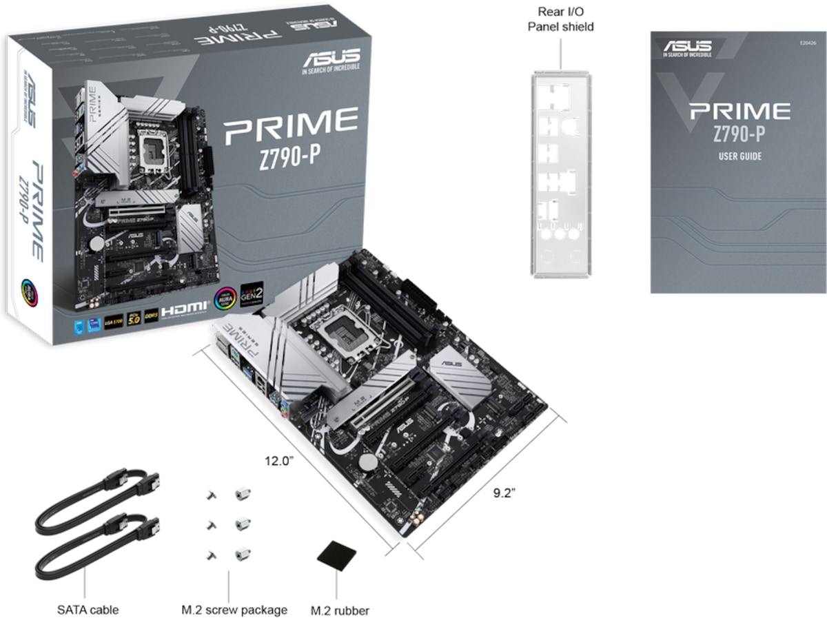 ASUS PRIME Z790-P Bundkort Intel Socket