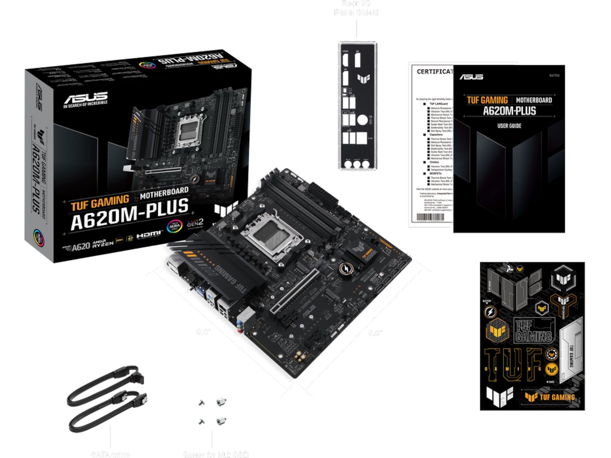 ASUS TUF GAMING A620M-PLUS Bundkort AMD Socket