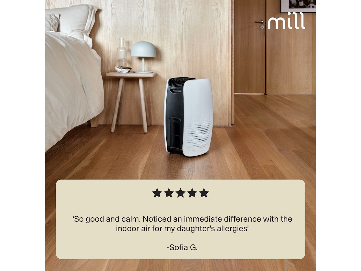 Mill Silent Pro Compact luftrenser + Sense Bundle Luftrensere