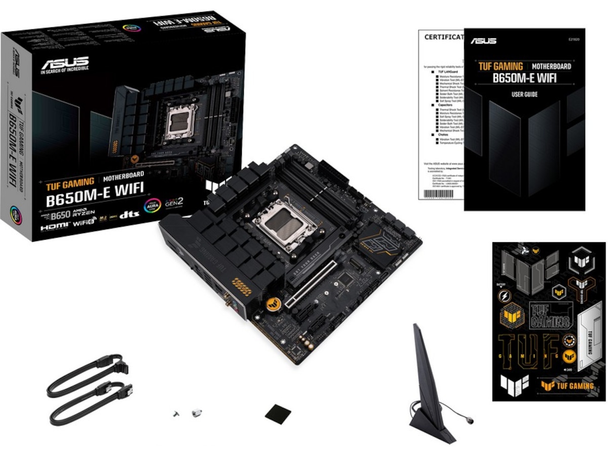 Asus TUF Gaming B650M-E WIFI Bundkort AMD Socket