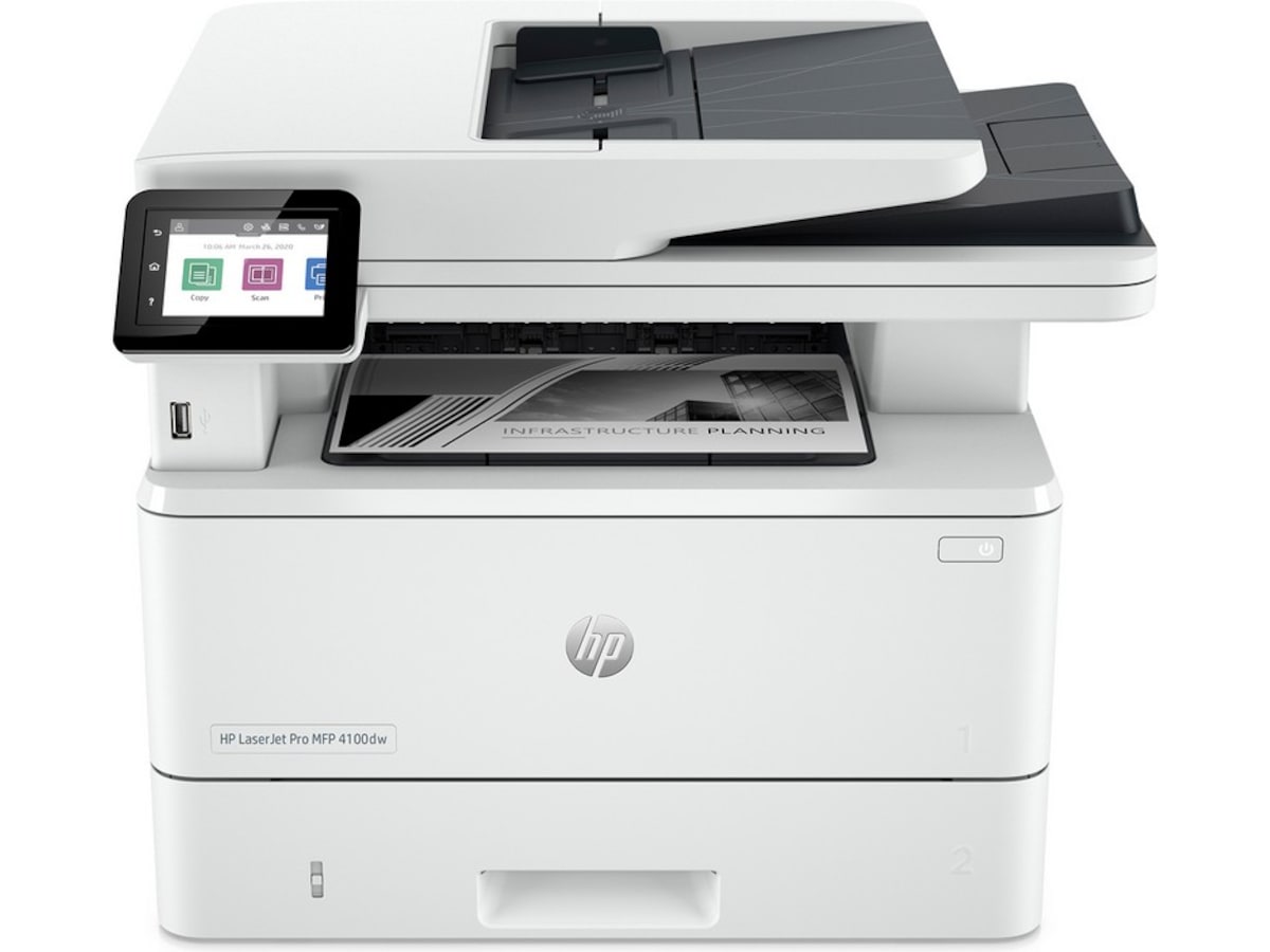 HP LaserJet Pro MFP4102fdw laserprinter Printere