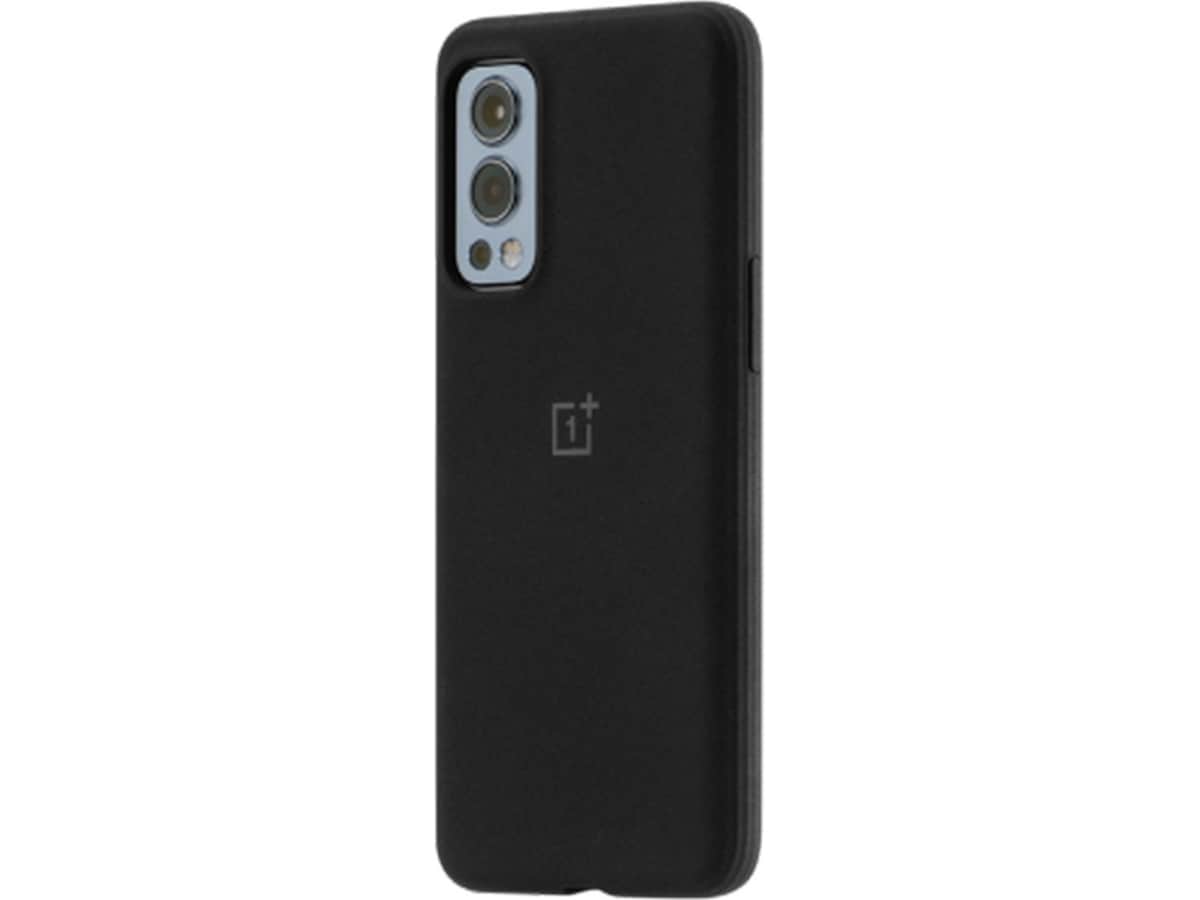Oneplus Nord 2 Sandstone Bumper case, sort Covers til mobiltelefon