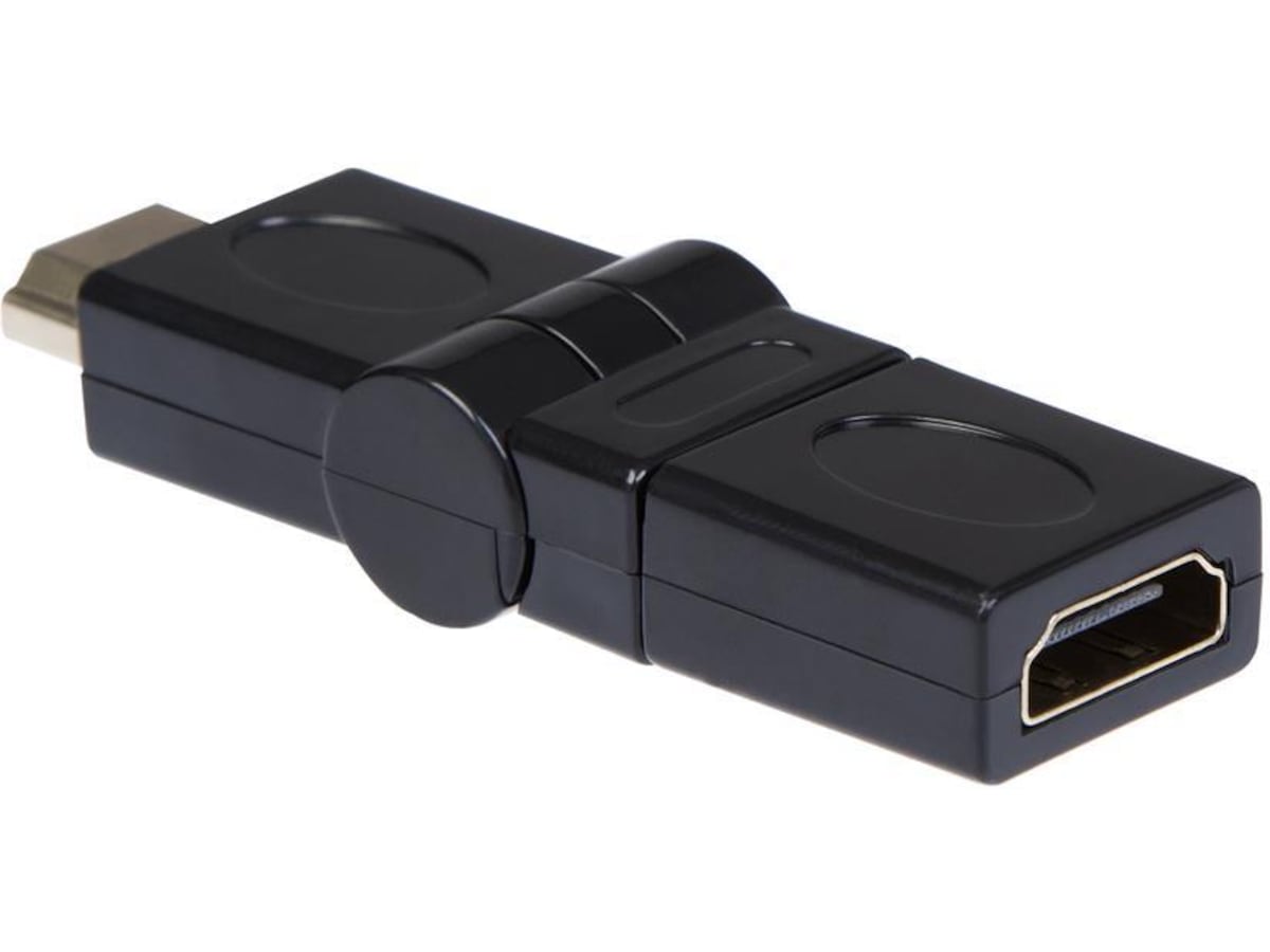 HDMI til HDMI Adapter (sort) Monitor