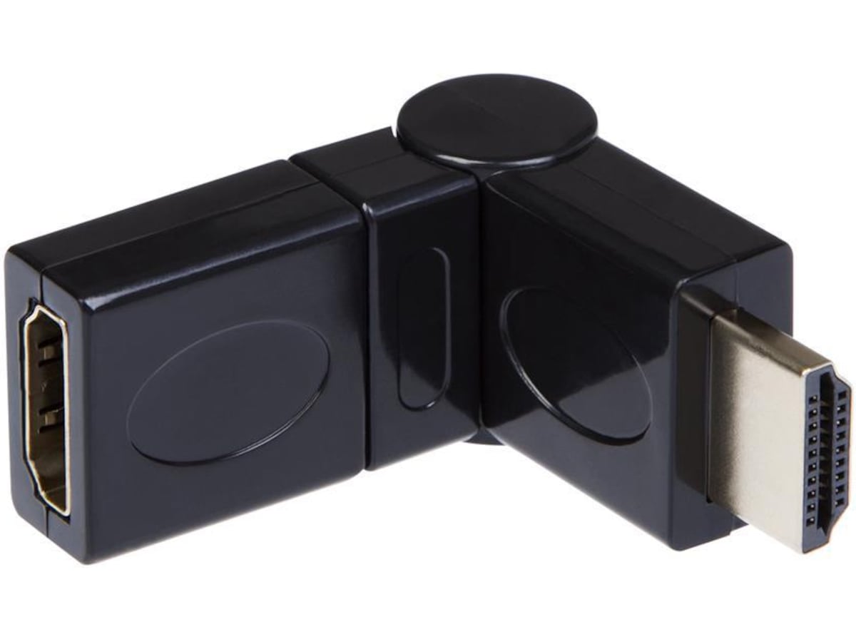 HDMI til HDMI Adapter (sort) Monitor