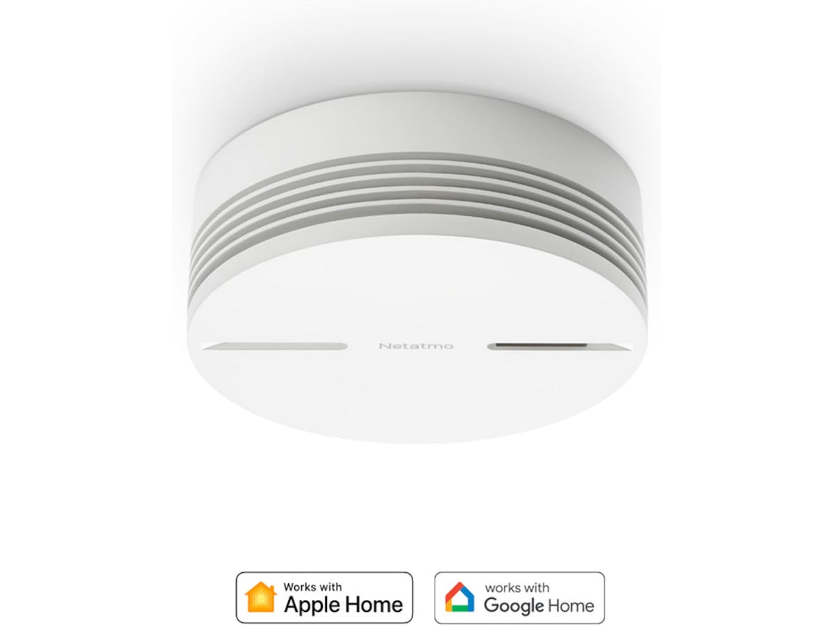 Netatmo Smart røgdetektor (hvid) Røgalarmer