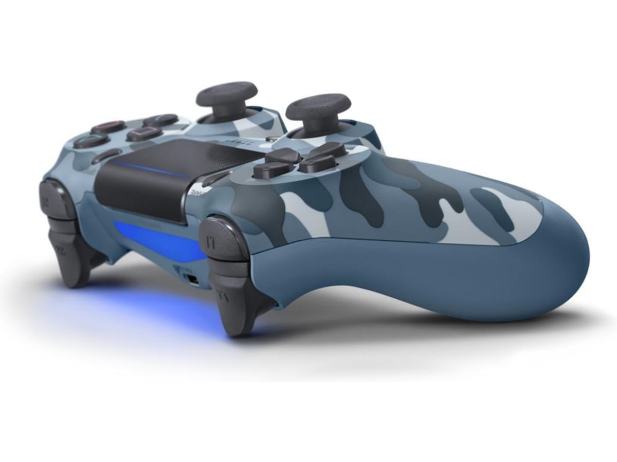 Sony Playstation 4 Controller Blue Camo Komplett.dk