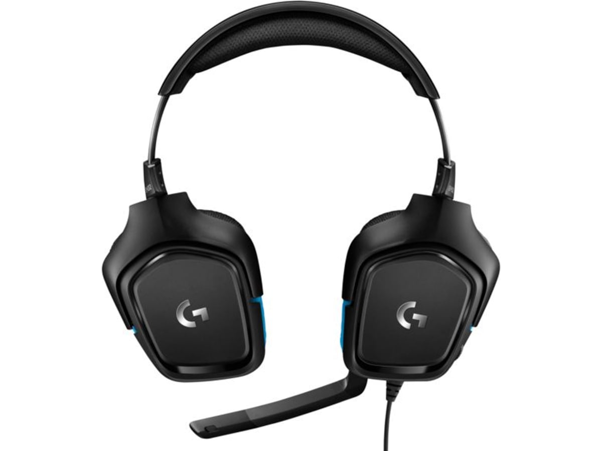 Logitech G432 Gaming Headset (sort/blå) Gamingheadset