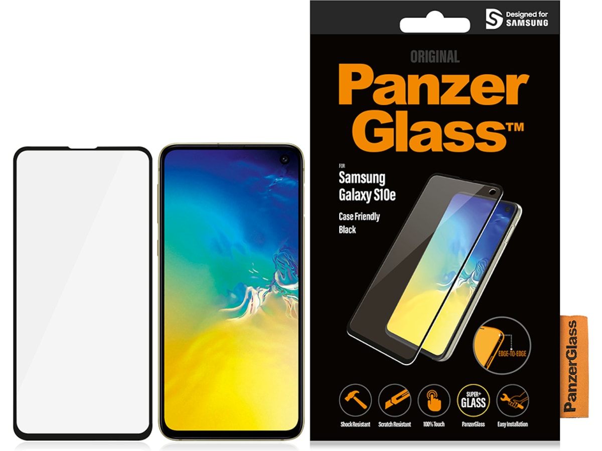 PanzerGlass Galaxy S10e Skærmbeskytter (transparent) Skærmbeskyttelse mobiltelefon