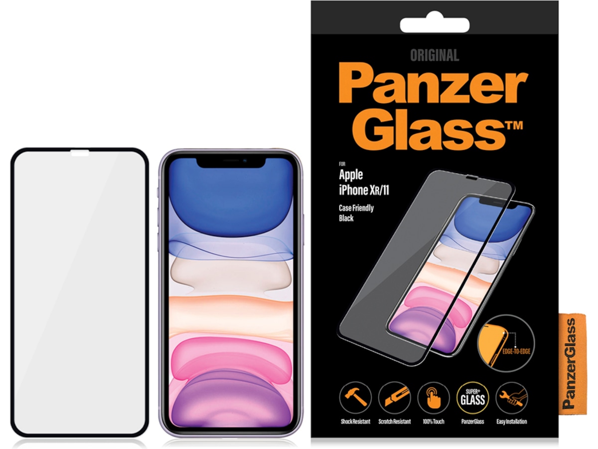PanzerGlass iPhone XR / 11 Skærmbeskytter Skærmbeskyttelse mobiltelefon